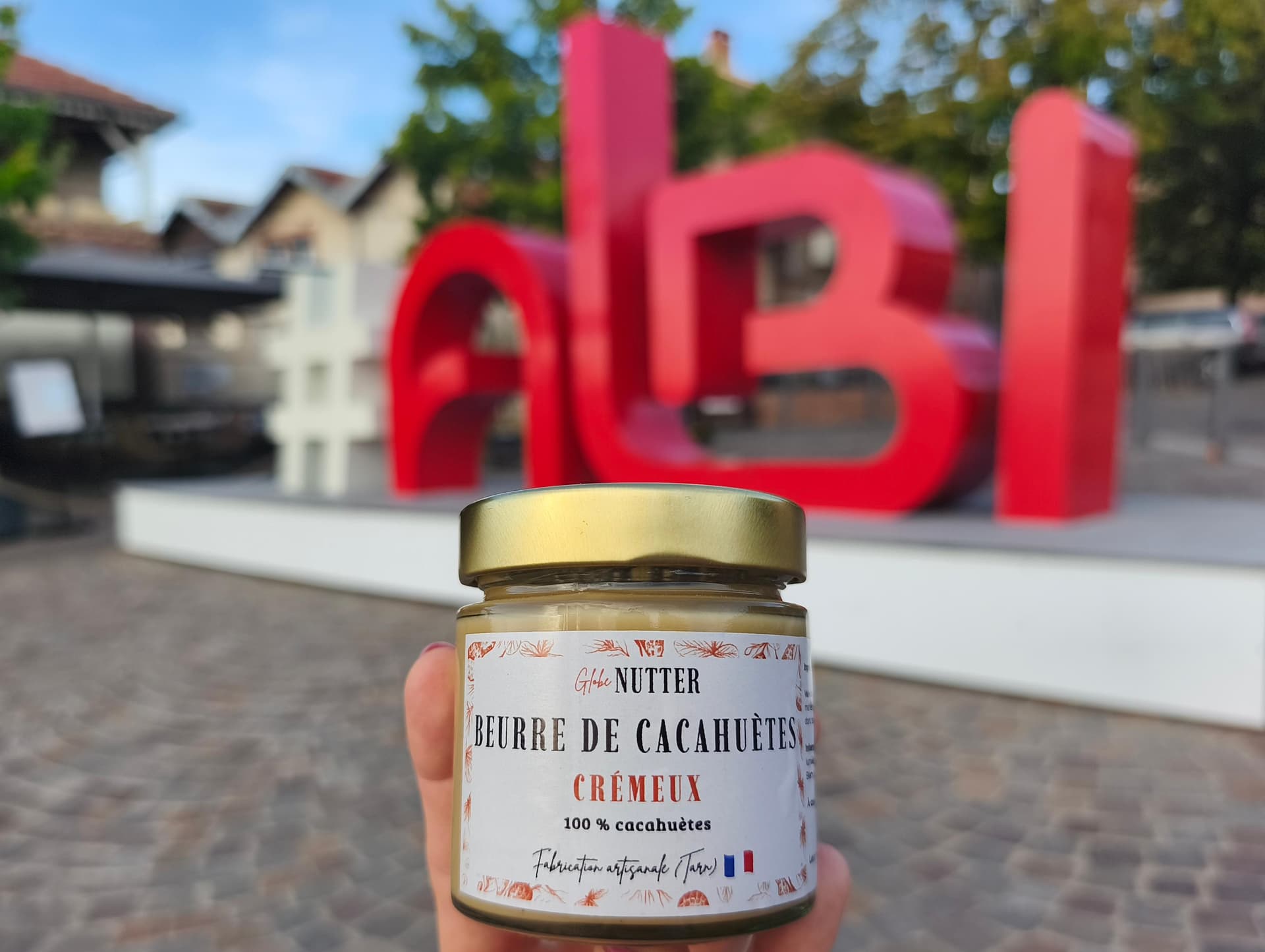 Cremige Erdnussbutter