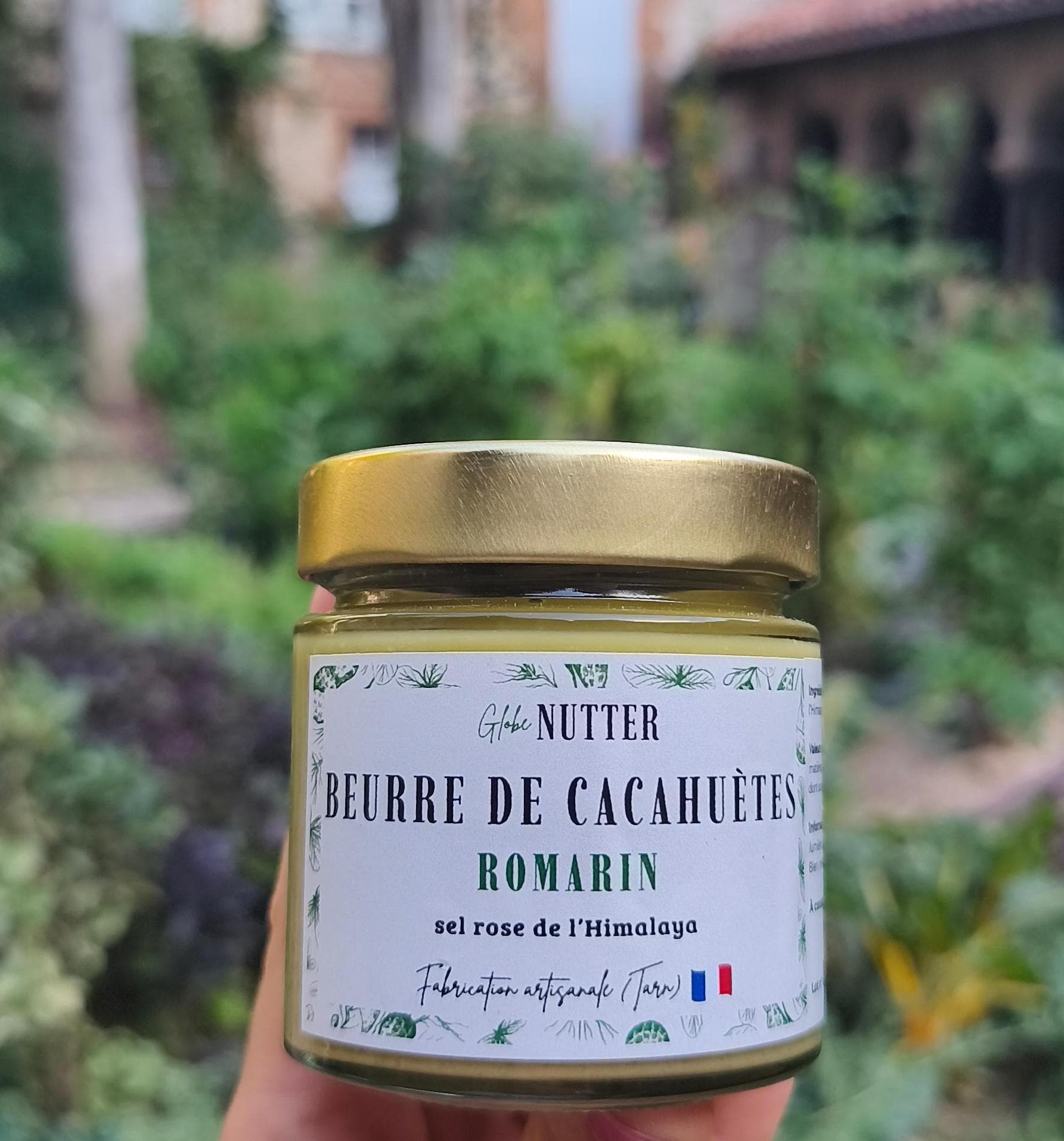 Erdnussbutter mit Rosmarin