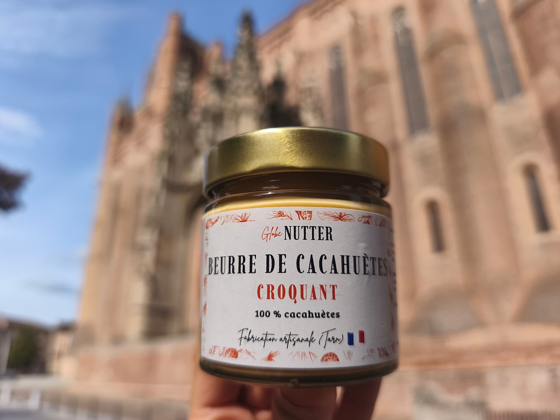 Knusprige Erdnussbutter
