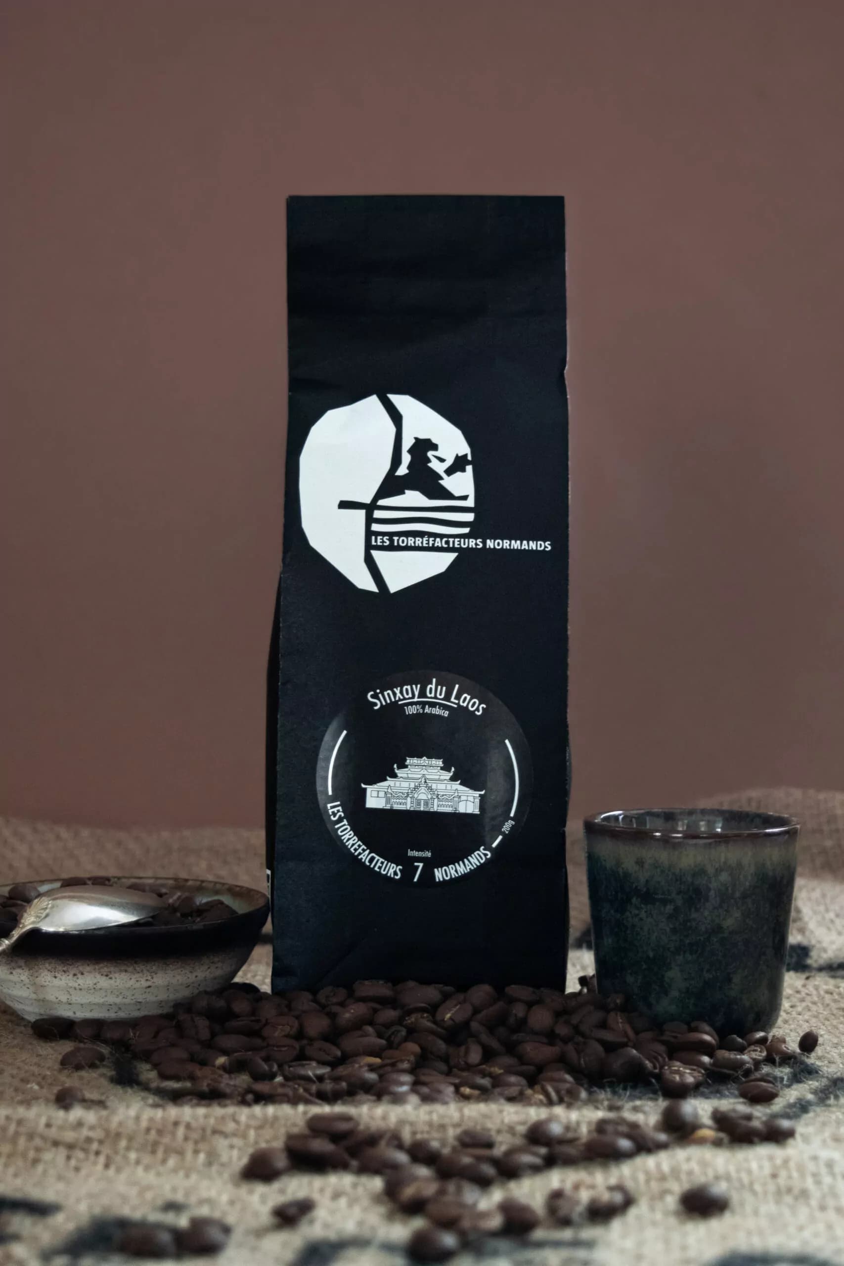 KAFFEE LAOS 200 G GANZE BOHNE