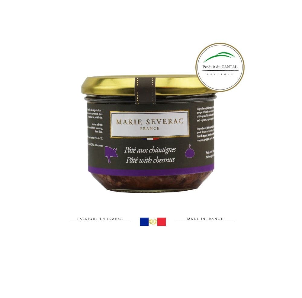 Pastete aus der Auvergne mit Esskastanien