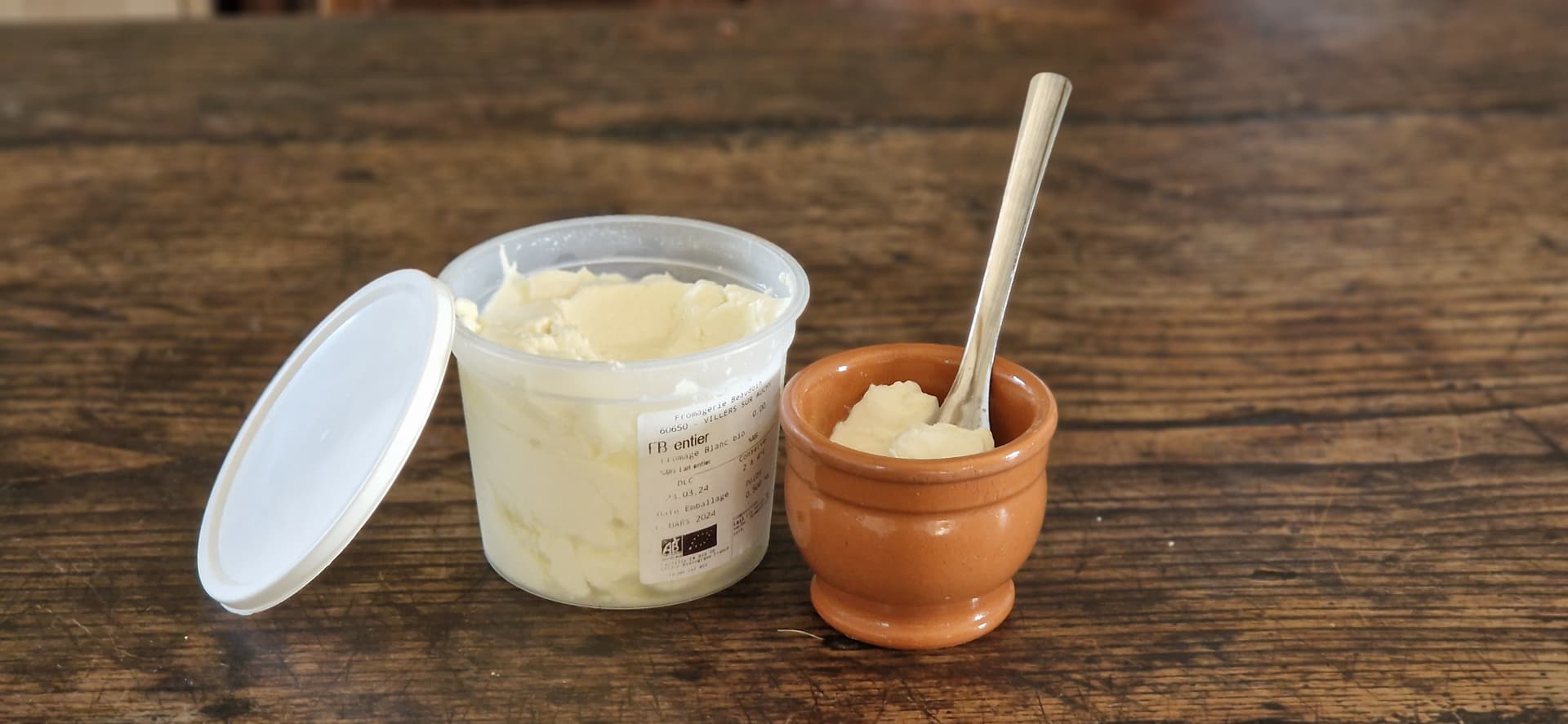 Bio-Quark aus Vollmilch