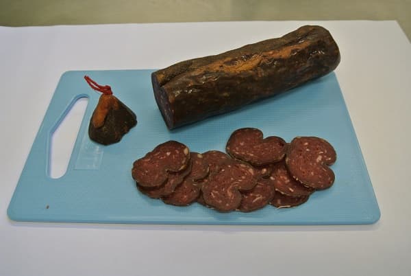 Geräucherter Saucisson vom Schaf, Foto 1 von 1