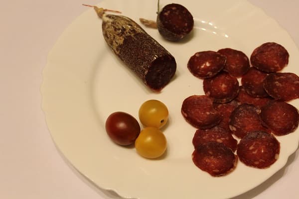 Saucisson sec vom Hirsch