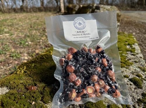 „Apéro“: Mischung aus Heidelbeeren und Haselnüssen