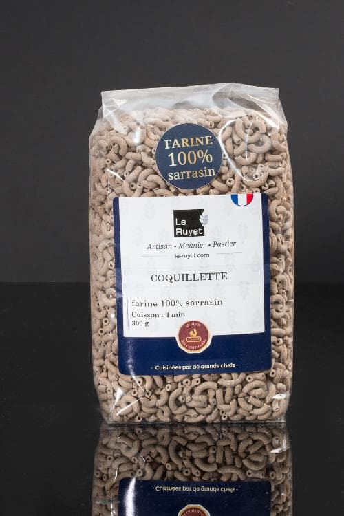 Coquillette aus Buchweizenmehl