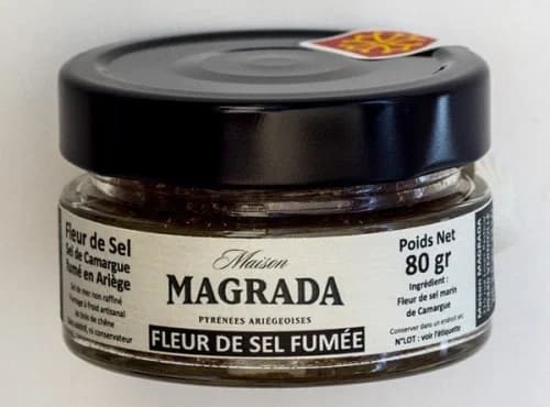 Fleur de Sel de Camargue, in der Ariège geräuchert