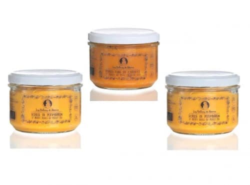 3er-Set Bio-Babygläschen ab 8 Monaten: 1 x Karotte-Pastinake mit Einkorn & 2 x Hokkaido-Süßkartoffel mit Hähnchen