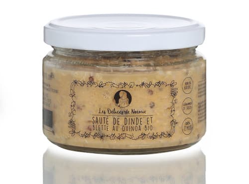 3er-Set Bio-Babygläschen ab 12 Monaten: Putenragout & Mangold mit Quinoa