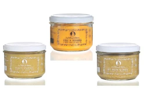 Sortiment mit 3 Bio-Babygläschen ab 8 Monaten: Hokkaido-Süßkartoffel mit Hähnchen, grüner Spargel & Brokkoli mit Einkorn