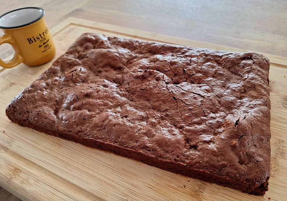 Brownie für 8 Personen ohne Milchprodukte