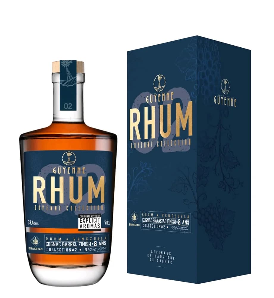 Rum GUYENNE COLLECTION #2 Cognac BARREL Braastad