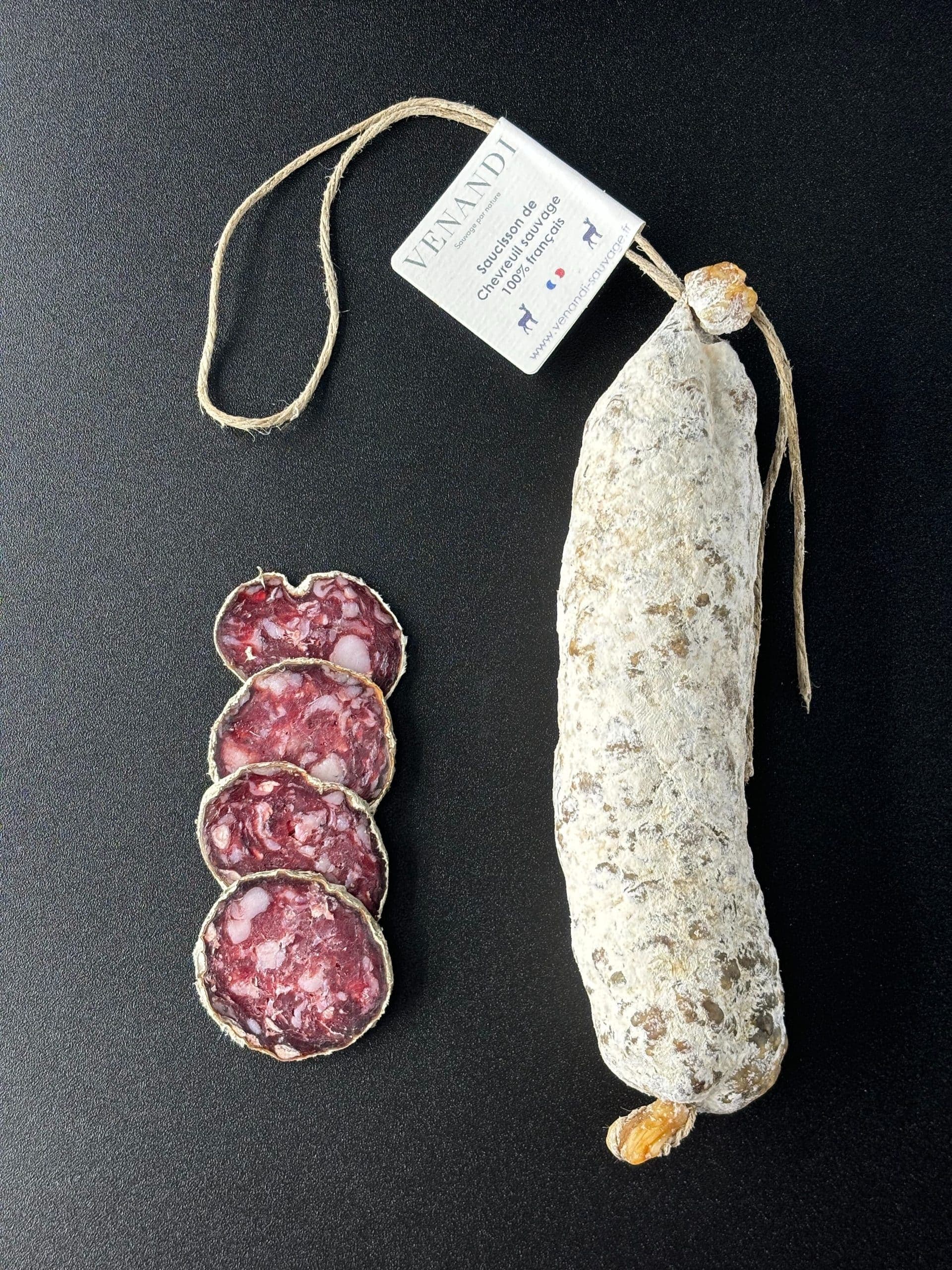 Saucisson vom Wildreh, 100 % französisch