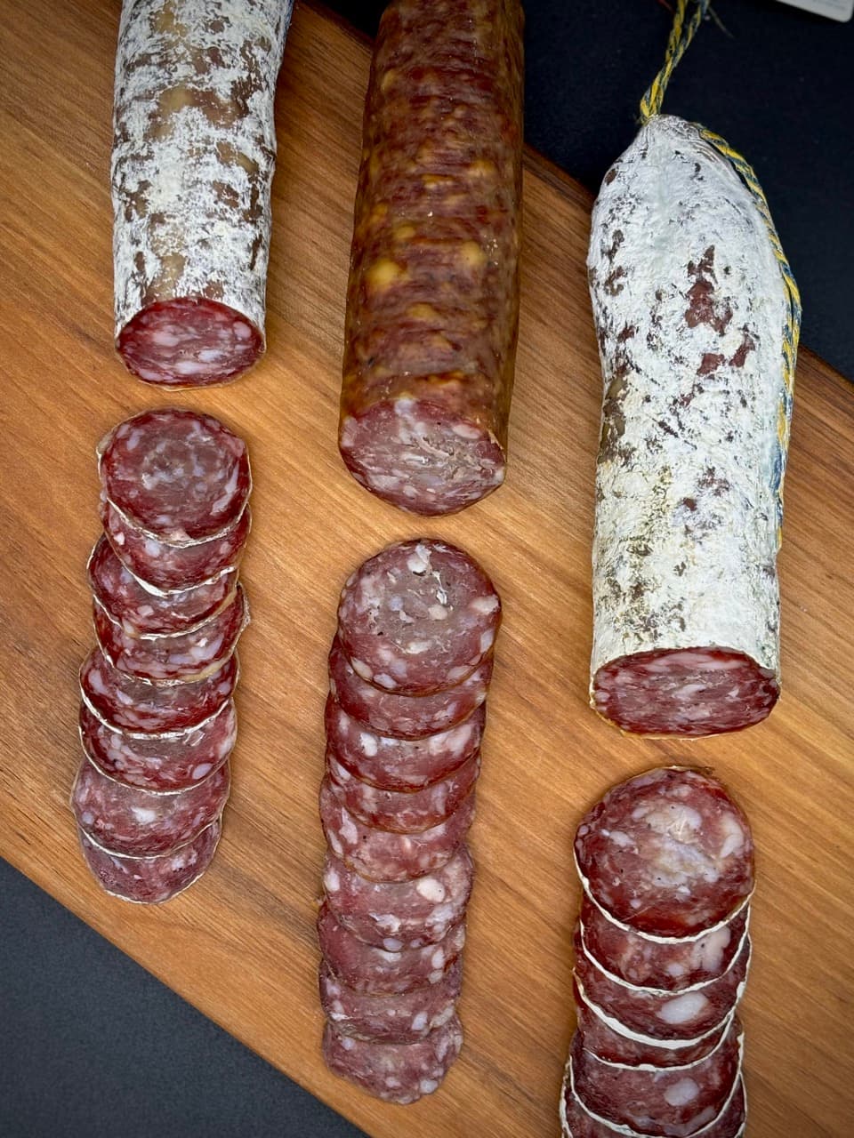 Wildschwein-Salami-Trilogie, 100 % französisch