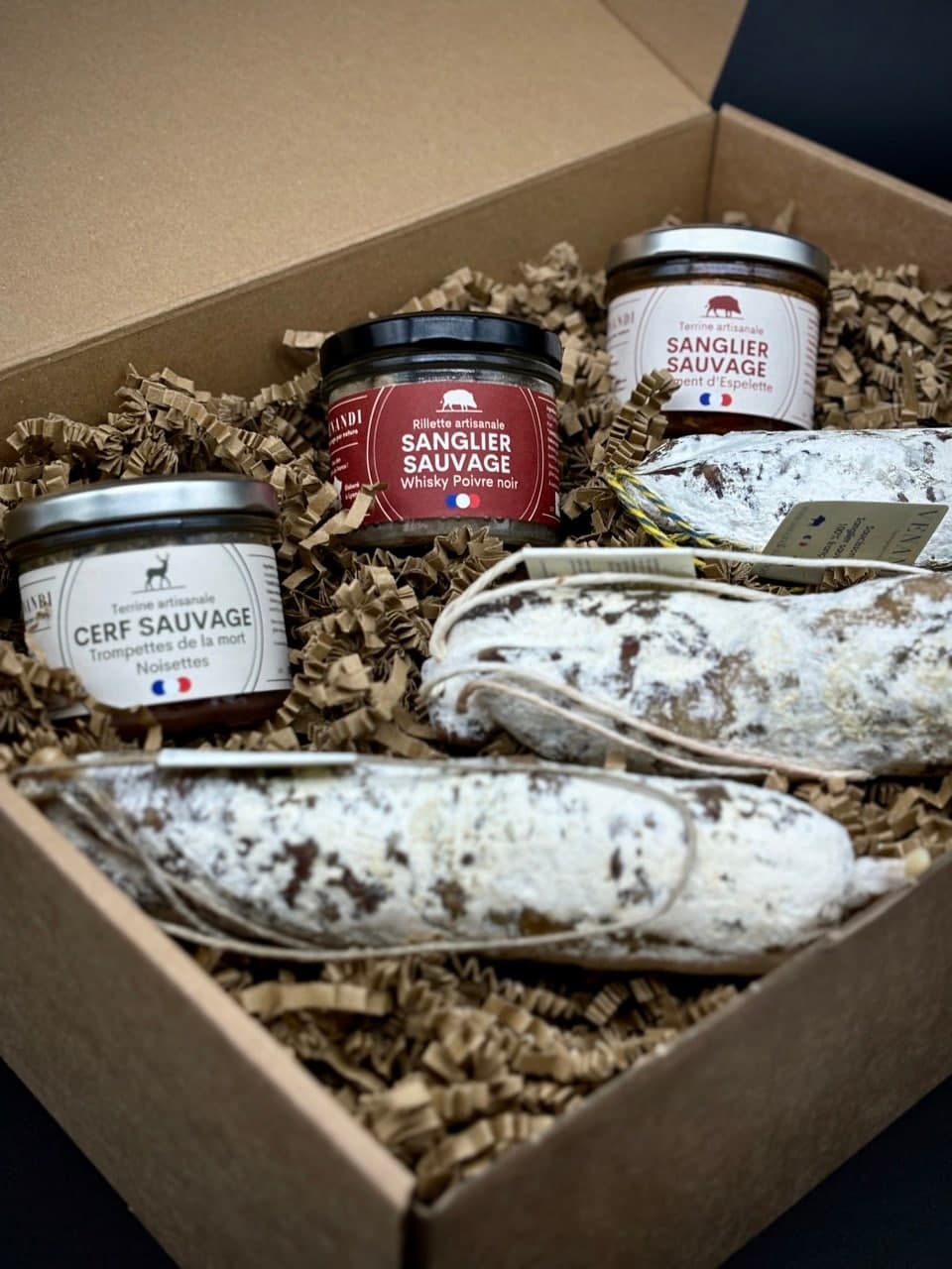 Geschenkbox „Le Festif“ – 6 Wildprodukte, Foto 1 von 2