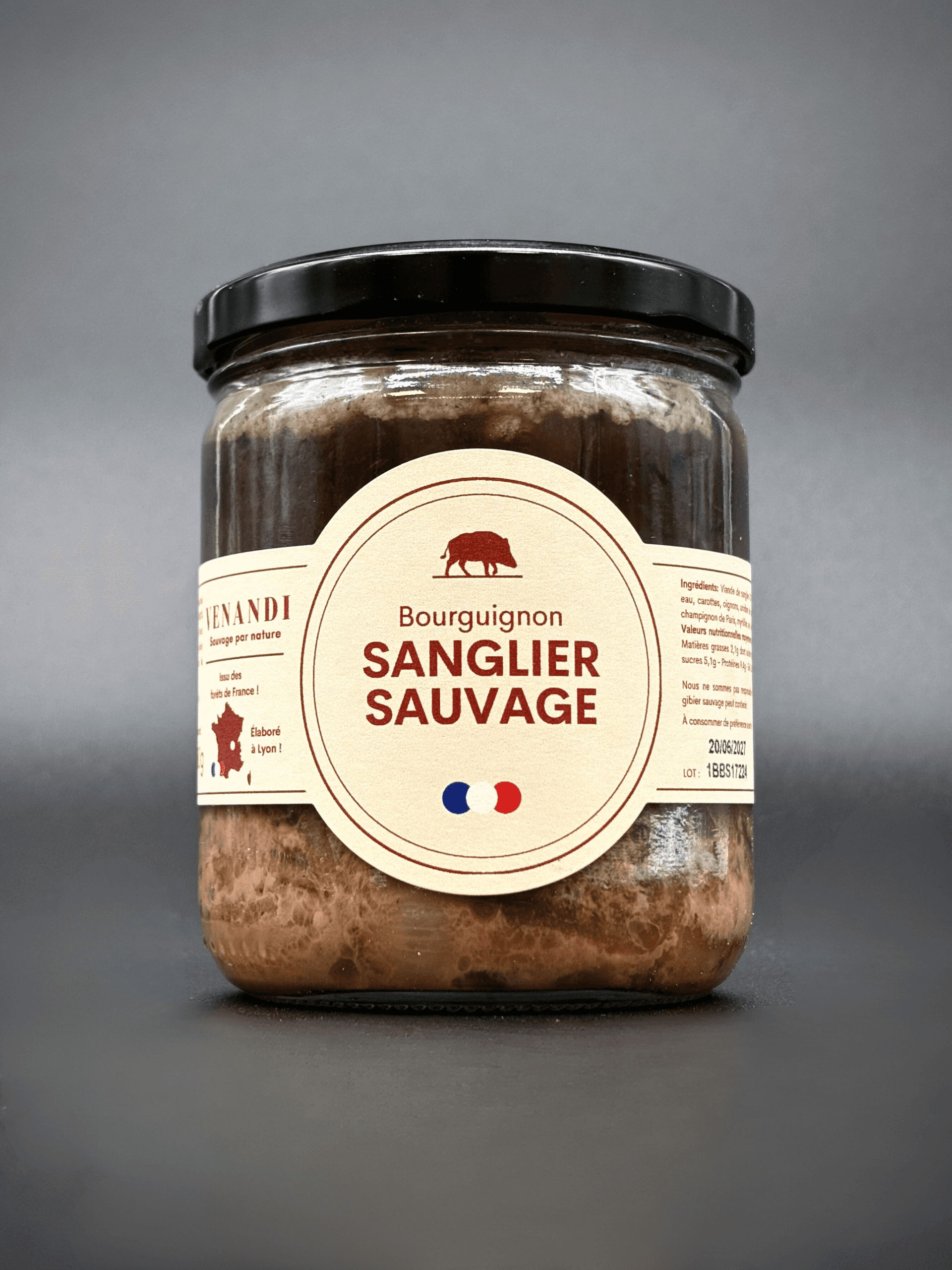 Wildschwein-Bourguignon