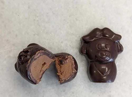 Unsere Minis: Haselnuss-Pralinés